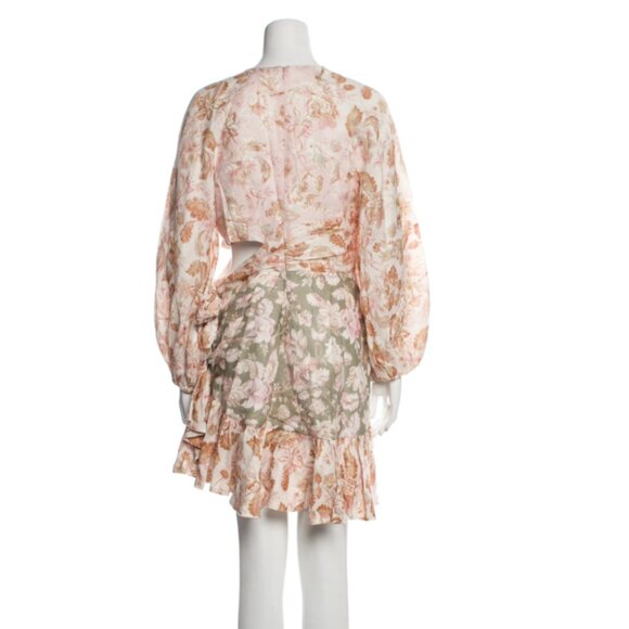NWT. Zimmermann wrap Mini Dress AU 0 / US XS - Picture 10 of 10